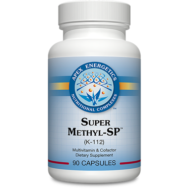 Super Methyl-SP (K-112) - Apex Energetics - Methylation and Homocysteine Metabolism Support